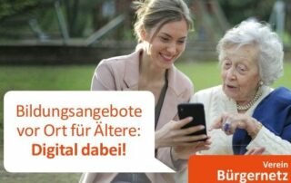 Postkarte zum Projekt Digital dabei!