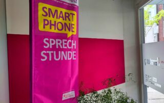 Beachflag Smartphone-Sprechstunde