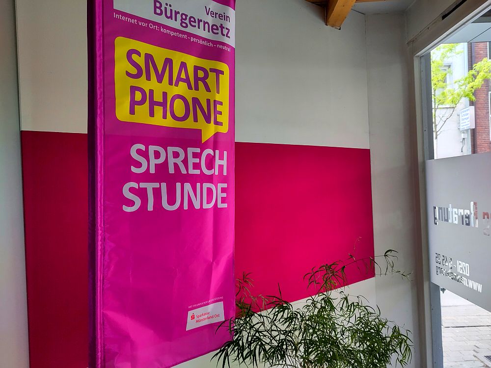 Beachflag Smartphone-Sprechstunde